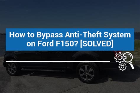 The system should be reset. . How to disable anti theft system on ford mustang